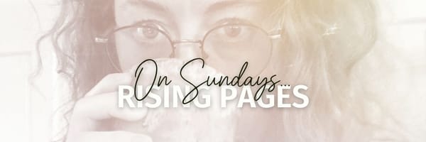 Rising Pages...on Sundays my coffee is recreational ♡